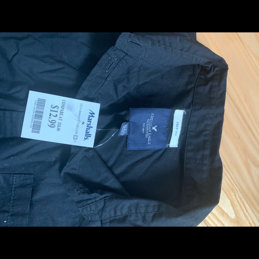NWT black button up